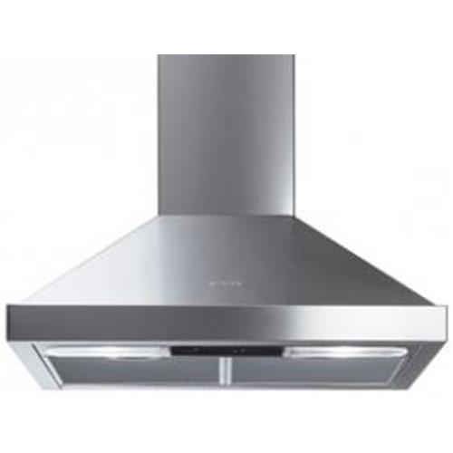 Smeg KSED62X Hotte | Encastré | Classe énergétique E | 450 m3/h, Filtrant, Hotte aspirante murale