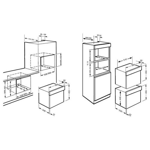 Backofen Smeg S45VCX2