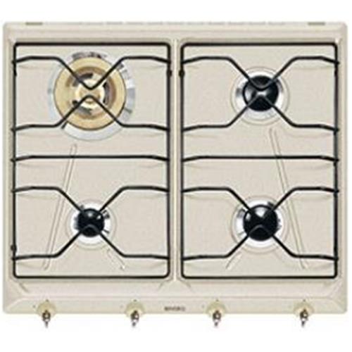 Smeg SRV864AVO Kochfeld | Einbauversion | Beige, Einbauversion, Gas