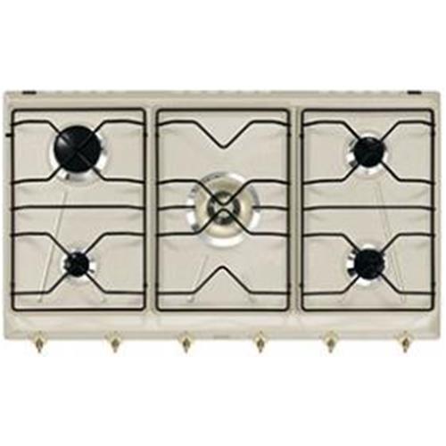 Smeg SRV896AVO Kochfeld | Einbauversion | Beige, Einbauversion, Gas