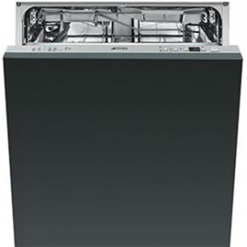 Smeg STP364 Lave-vaisselle | Entièrement intégré | Classe énergétique A++ | Entièrement escamotable, acier inoxydable, Panier