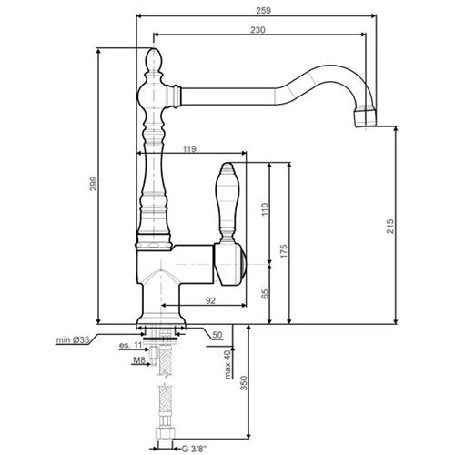 Smeg MIR6O Tap and mixer | Built-in