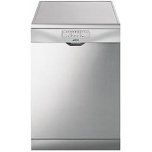 Smeg LVS139SX Lave-vaisselle | Pose libre | Classe énergétique A | Installation libre, acier inoxydable, Panier