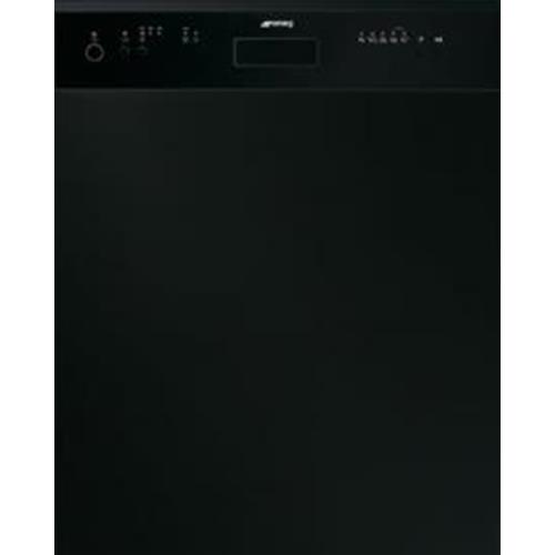 Smeg LSP327N Lavavajillas | De apertura parcial  | Clase energética A+ | De apertura parcial, Negro, Inferior
