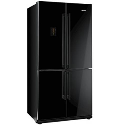 Smeg FQ60NPE Kühl-gefrierkombination | Freistehend | Energieklasse A+ | Freie Installation, Flügeltür, Schwarz