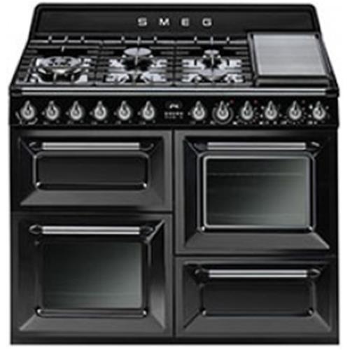 Smeg TR4110BLF Herd | Küche | Energieklasse A | Küche, Schwarz, Drehknopf