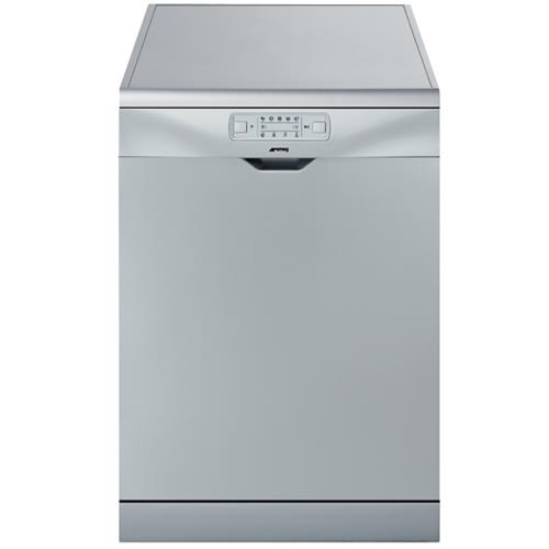 Smeg LVS319S Lavavajillas | Nevera de vino | Clase energética A+ | Instalación gratuita, Plata, Botones