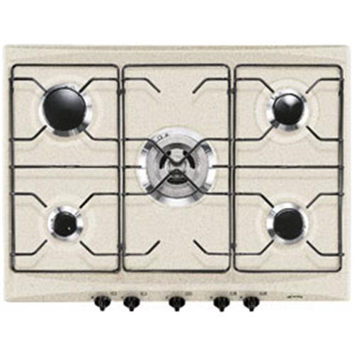 Smeg SE706AV3 Hob | Built-in | Beige, Recessed, Gas