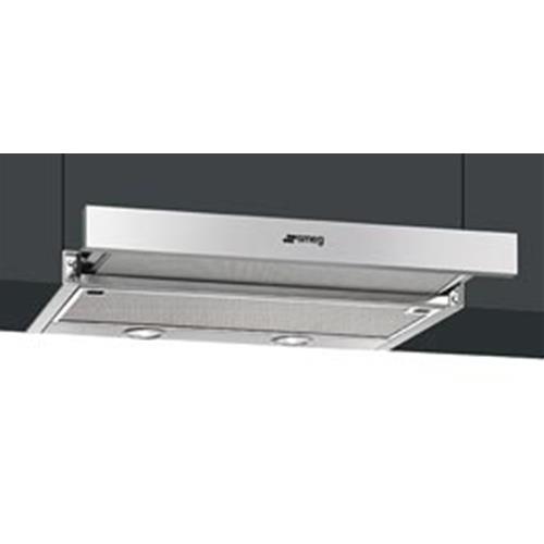 Smeg KSET610X Campana extractora | Encastrado | 625 m3/h, Aspirador/Filtrante, Semiintegrado (semiencastrado)