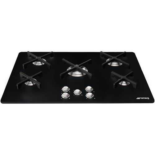 Smeg P755AND1 Kochfeld | Einbauversion | Schwarz, Einbauversion, Gas