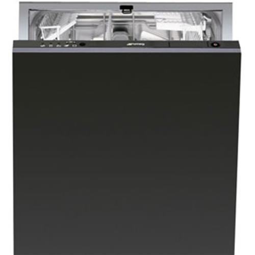 Smeg ST4105 Lave-vaisselle | Entièrement intégré | Entièrement escamotable, Noir, 10 couverts