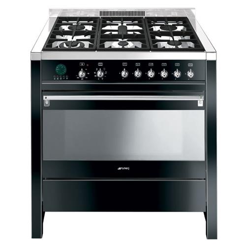 Smeg CS19N-7 Cuisinière | Haut | Classe énergétique A | Cuisine, Bouton, Façade