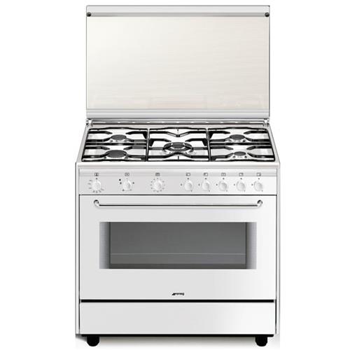 Smeg SB91MF Herd | Küche | Energieklasse A | Küche, Edelstahl, Drehknopf