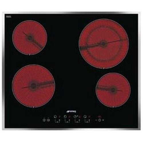Smeg SE2641CX2 Plaque de cuisson | Intégré | À encastrer, Céramique, Céramique