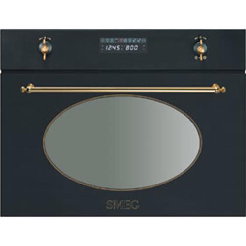Smeg SC845MA Four à micro-ondes | Encastré | four électrique, 35 L, 3300 W