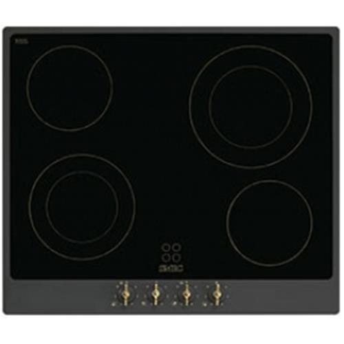 Smeg P864A-9 Plaque de cuisson | Intégré | Anthracite, À encastrer, Céramique