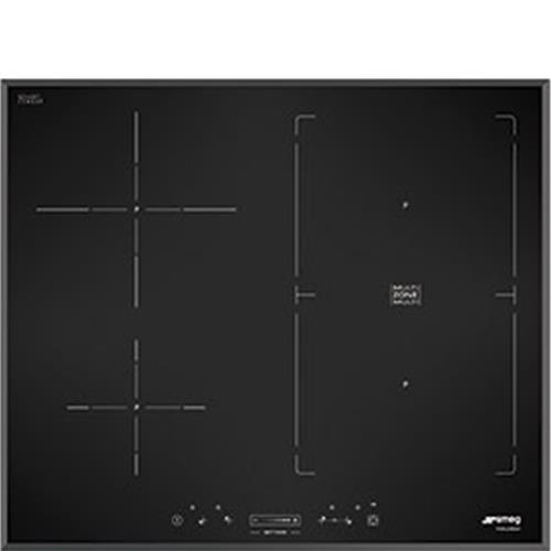 Smeg SIM561B Kochfeld | Einbauversion | Schwarz, Einbauversion, Induktionskochfeld