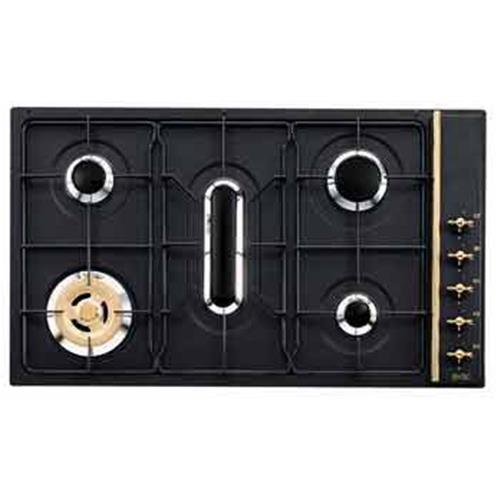 Smeg S809ASEA3 Plaque de cuisson | Intégré | Argent, À encastrer, Gaz