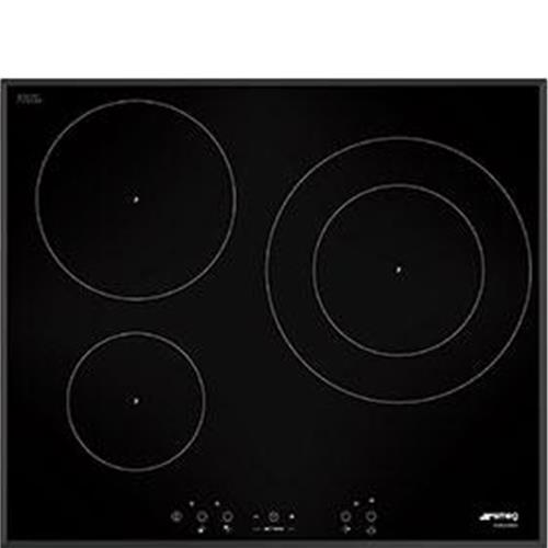 Smeg SEI563B Plaque de cuisson | Intégré | Noir, À encastrer, Plaque à induction