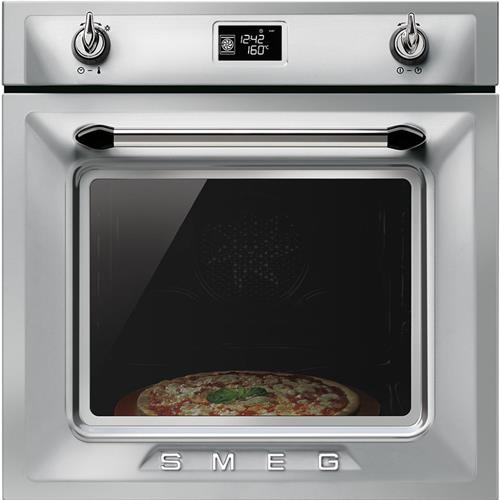 Smeg SF6922XPZ Backofen | Einbauversion | Energieklasse A | Medien, Elektroofen, 65 L
