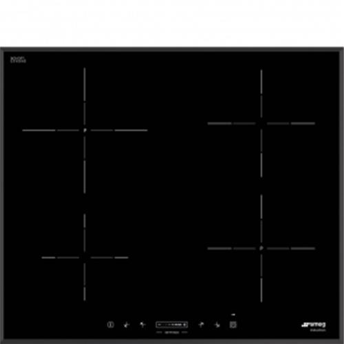 Smeg SI5644B Kochfeld | Einbauversion | Schwarz, Einbauversion, Induktionskochfeld