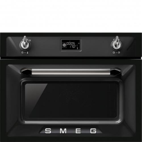 Smeg SF4920VCN Horno | Encastrado | Clase energética A+ | Pequeña, horno eléctrico, 41 L