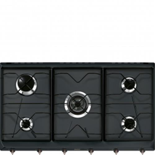 Smeg SRV896AO Kochfeld | Einbauversion | Anthrazit, Einbauversion, Gas