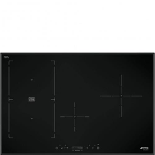 Smeg SIM580B Kochfeld | Einbauversion | Schwarz, Einbauversion, Induktionskochfeld