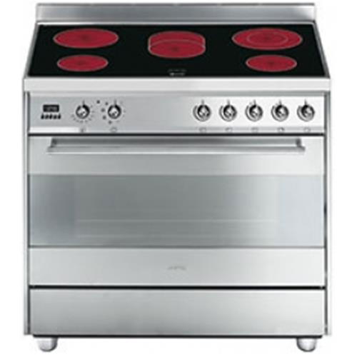 Smeg C9CMX1 Herd | Küche | Energieklasse B | Küche, Edelstahl, Schaltflächen