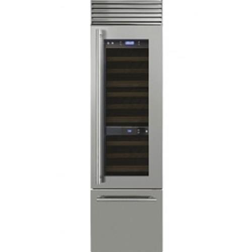 Smeg WF366RDX Weinkühlschrank | Freistehend | Energieklasse A | Weinkühlschrank mit Kompressor, Freie Installation, 54 Flasche(n)