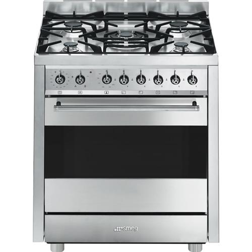 Smeg B7GVXI9 Herd | Küche | Energieklasse A | Küche, Edelstahl, Drehknopf