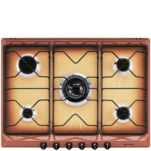 Smeg SRV576TF5 Kochfeld | Einbauversion | Braun, Einbauversion, Gas