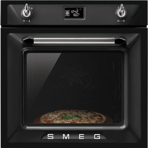 Smeg SFP6925NPZ Horno | Nevera de vino termoeléctrico | Clase energética A | Promedio, horno eléctrico, 65 L
