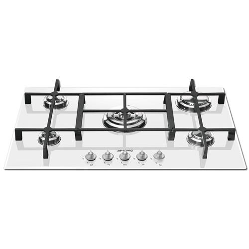 Smeg PV750B Kochfeld | Einbauversion | Weiß, Einbauversion, Gas