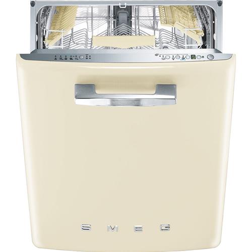 Smeg ST2FABCR Lave-vaisselle | Sous comptoir | Classe énergétique A+++ | Sous-plan, Dimension maximale (60 cm), crème