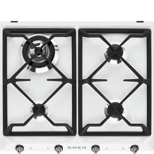 Smeg SR964BGH Plaque de cuisson | Intégré | Blanc, À encastrer, 60 cm