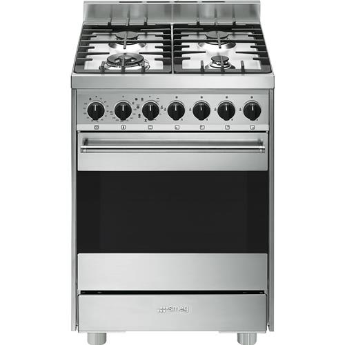 Smeg B6GMXI9 Herd | Küche | Energieklasse A | Küche, Edelstahl, Drehknopf