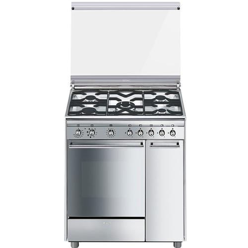 Smeg CX81MT2 Herd | Küche | Energieklasse A | Küche, Edelstahl, Drehknopf