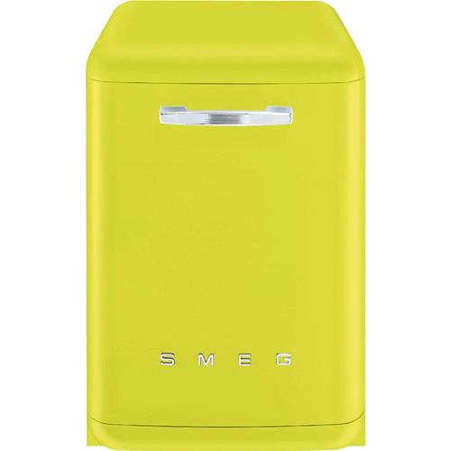 Smeg BLV2VE-2 Lave-vaisselle | Pose libre | Classe énergétique A+++ | Installation libre, Vert, Argent