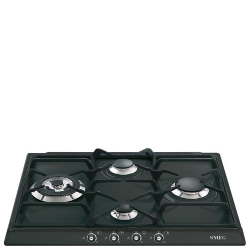 Smeg SR764AX Kochfeld | Einbauversion | Anthrazit, Einbauversion, Gas