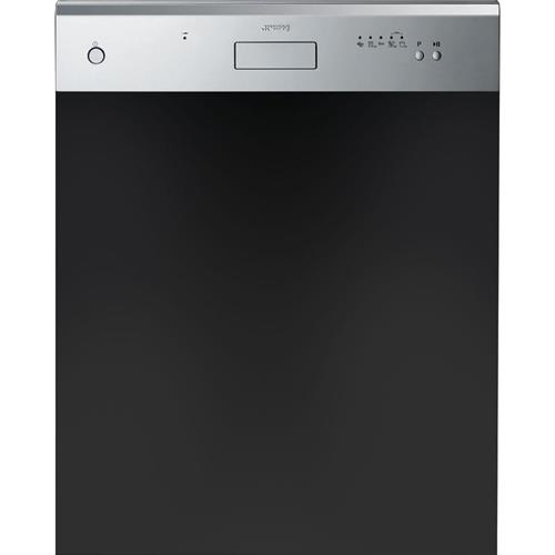 Smeg PL521X Geschirrspüler | Teilweise versenkbar | Energieklasse A+ | Teilweise versenkbar, Edelstahl, 12 Gedecke