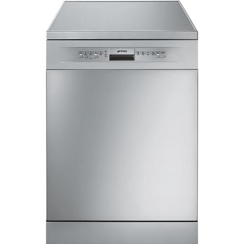 Smeg LVS222SXIT Lave-vaisselle | Pose libre | Classe énergétique A++ | Installation libre, Dimension maximale (60 cm), Argent