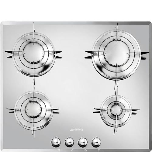 Smeg PTV64ES Hob | Built-in | stainless steel, Recessed, Gas