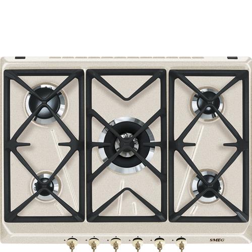 Smeg SRV876AVOGH Kochfeld | Einbauversion | Creme, Einbauversion, Gas