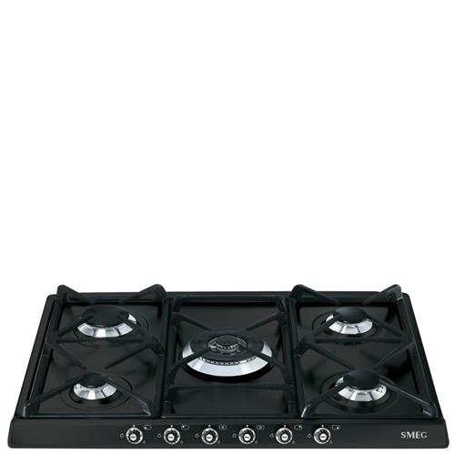 Smeg SR775AX Plaque de cuisson | Intégré | Anthracite, À encastrer, Gaz