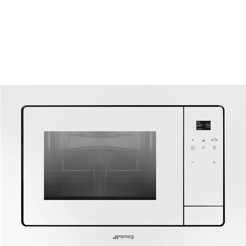 Smeg FMI120B Four à micro-ondes | Comptoir | À encastrer, Micro-ondes avec grill, 20 L