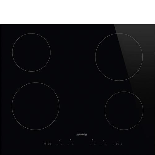 Smeg SE364TD Induction hob built-in Black, Recessed, 60 cm