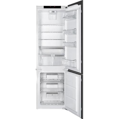 Smeg CD7276NLD2P Kühl-gefrierkombination | Einbauversion | Energieklasse A++ | 255 L, No Frost (Kühlschrank), SN-T