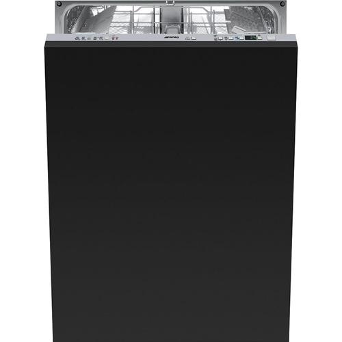 Smeg STLA825A-1 Lavavajillas | Totalmente ocultable  | Clase energética A+++ | Totalmente ocultable, acero inoxidable, Botones