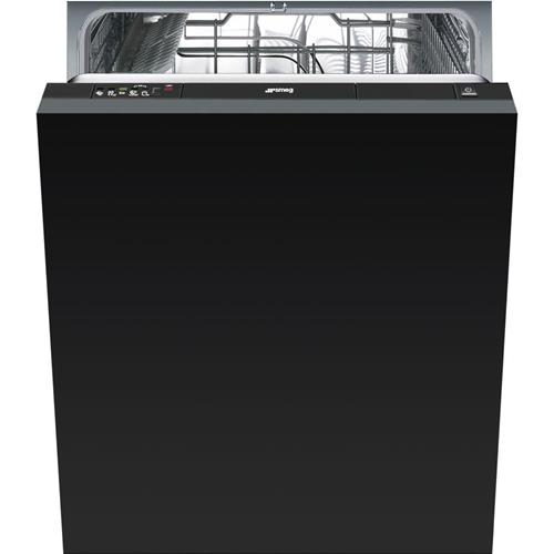 Smeg STE521 Geschirrspüler | Vollständig versenkbar | Energieklasse A+ | Vollständig versenkbar, Schwarz, Schaltflächen